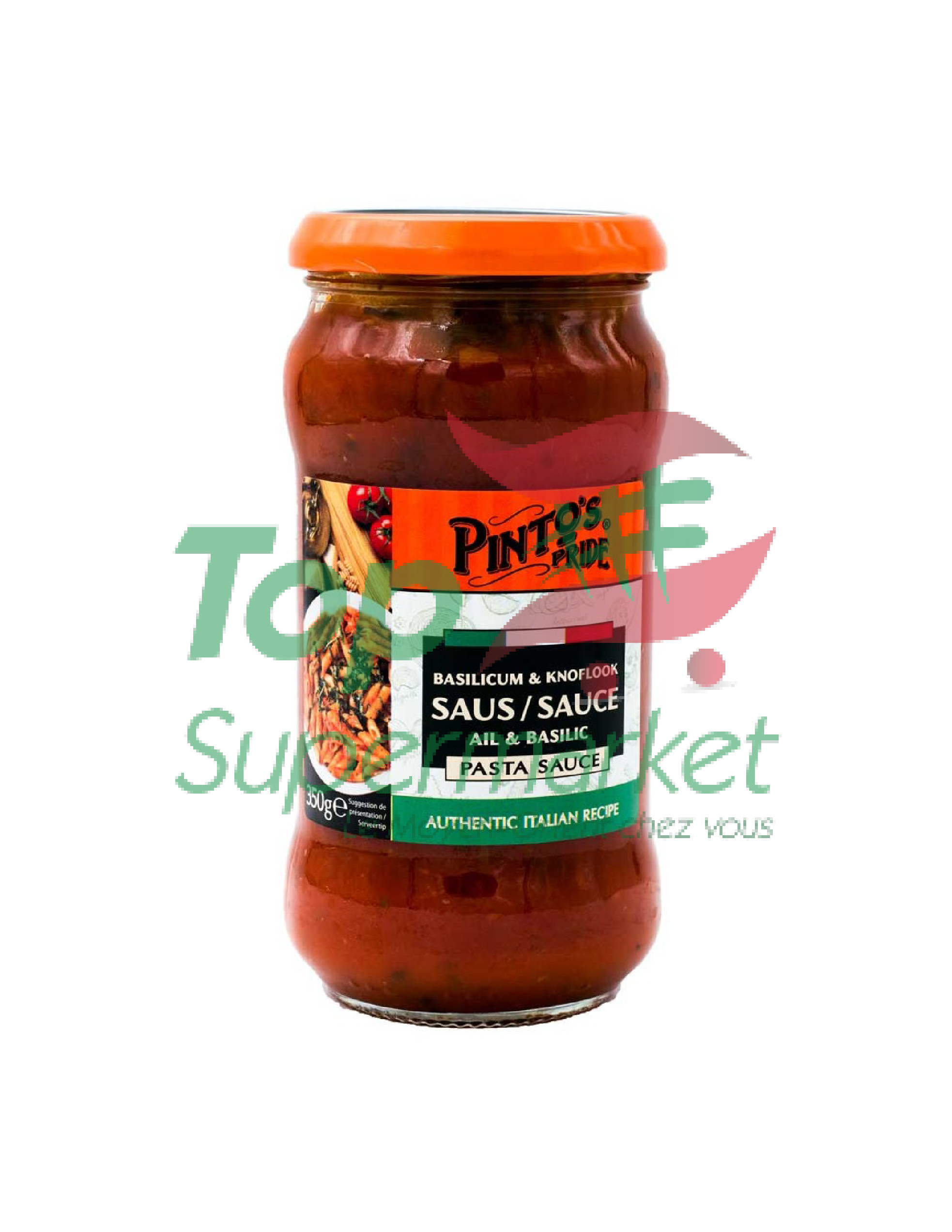 Pinto's Sauce ail & basilic 350gr